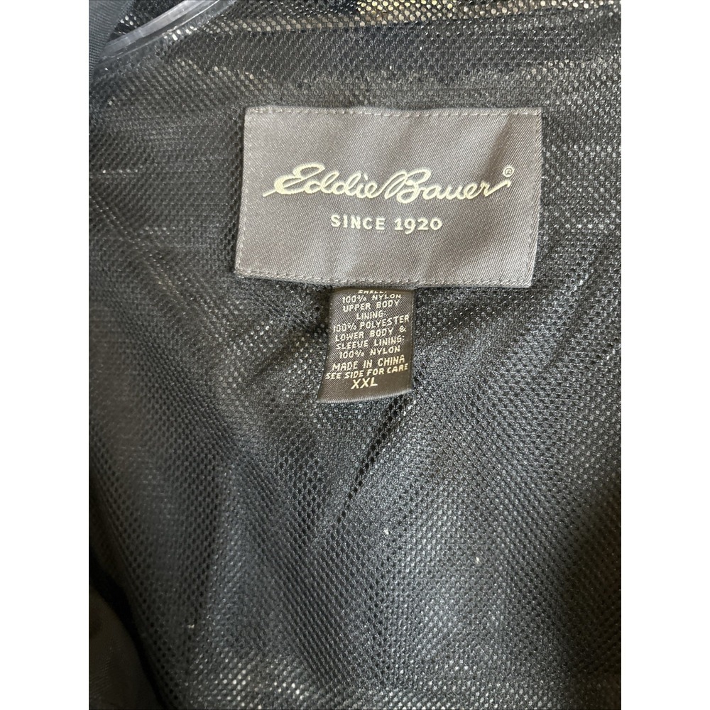 Eddie Bauer Men's Vtg Jacket Sz XXL Vented Navy - Picture 2 of 10